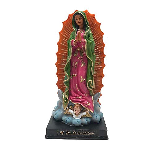 Imagem Nossa Senhora de Guadalupe Resina Maciça 20 cm