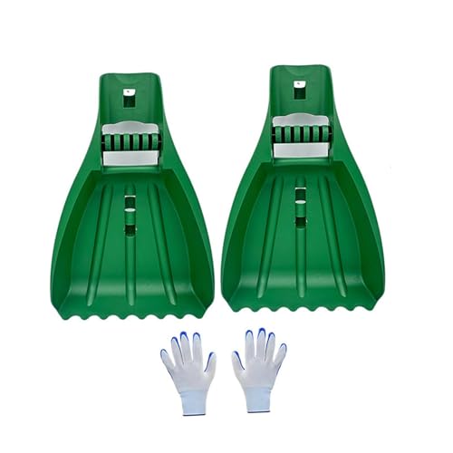 Ramasseur de feuilles MagiDeal portable et râteau de jardin ergonomique
