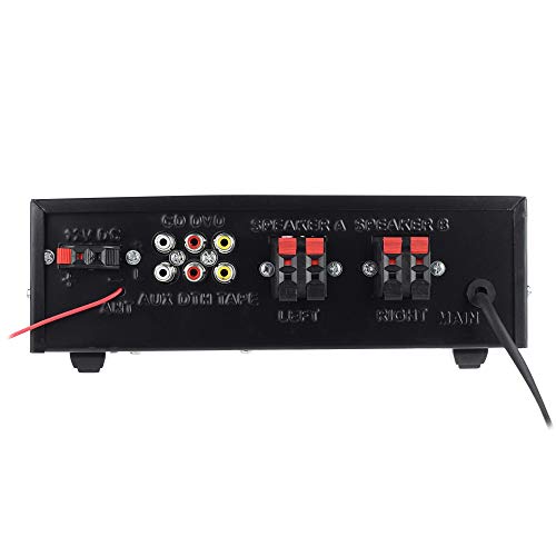 Image of Paras PR-999 Gold Series 2 Channel Digital Stereo Amplifier with FM Radio /3.5mm AUX Input /Bluetooth /Recording