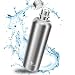 Produktbild MATE OF STEEL® 100% Plastikfreie 750ml Edelstahl Flasche für Sodastream Crystal, Easy & Terra - Spülmschinenfeste Trinkflasche Edelstahl für Soda Streaming - Wassersprudler Metall Flaschen