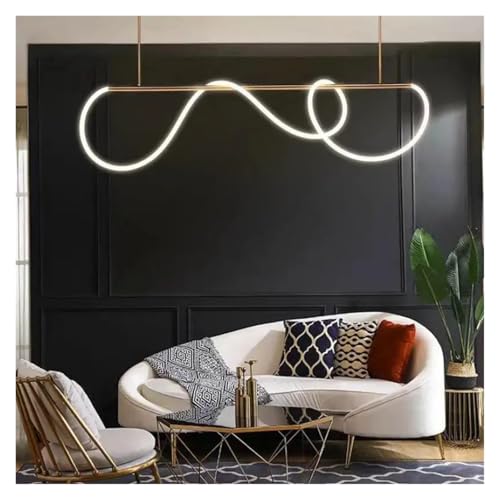 Lustre suspendu moderne cuisine éclairage variable 4000K