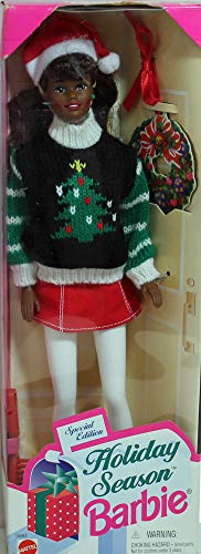 Barbie 15583 1996 Holiday Season African American Doll miniatura 1