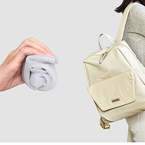 Cubrecalzado impermeable de silicona elástico alto con botones de doble fila, talla ajustable para proteger tus zapatos (Color: Azul, Talla: XXL) miniatura 2