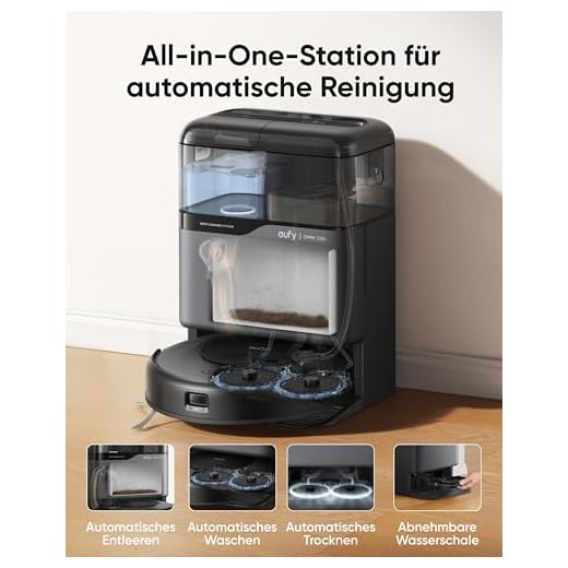 eufy Saugroboter Omni C20 mit Station