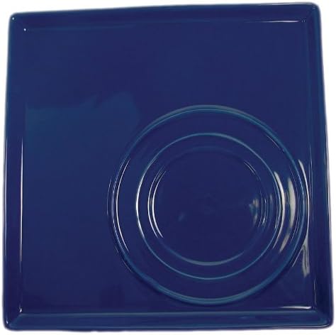 Gourmet du Village Square Platter Cobalt Blue