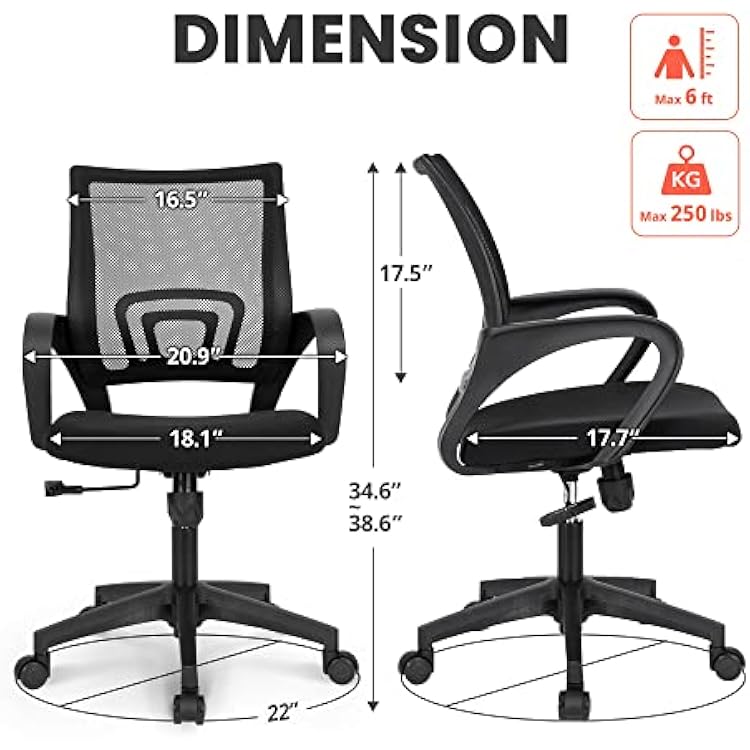 NEO CHAIR Computer Desk Chair Gaming Ergonomic Mid Jamaica Ubuy