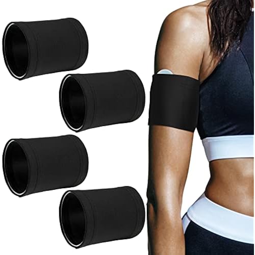 4 Pcs Diabetes Arm Band Diabetes Sensor Cover, Large