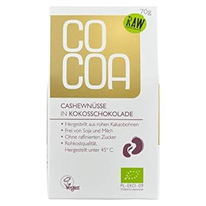 BIO CASENUTS IN KOKOSNOOT CHOCOLADE 70 g – COCOA