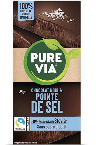 Pure Via Chocolat Noir & Sel 100g