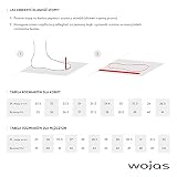 Wojas Sneakersy Męskie, Półbuty Skórzane Casual, Lekkie i Wygodne Obuwie na Co Dzień – Czarne