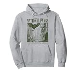 Protect Our National Parks Mothman Cryptid Weirdcore Horror Pullover Hoodie