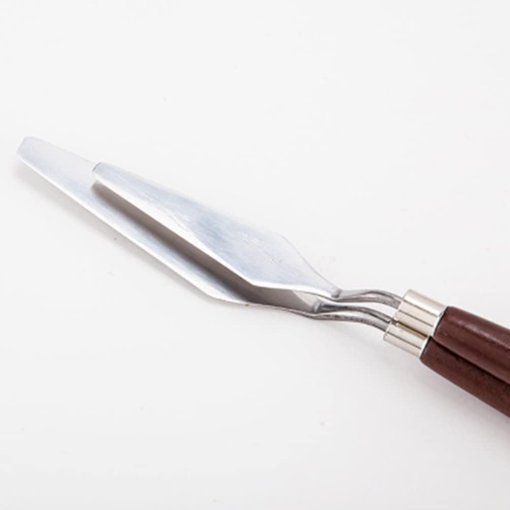 5pcs Oil Painting Scrapers Professional Palette Knives for Mixing Drawing Painting Lightweight Tools for Artists Students Hobbyists Versatile Cutters for Creative Projects