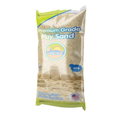 Classic Sand and Play Sand for Sandbox, Table, Therapy, and...