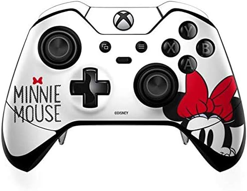 Skinit Decal Gaming Skin Compatible with Xbox One Elite Controller - Officially Licensed Disney Minnie Mouse Design