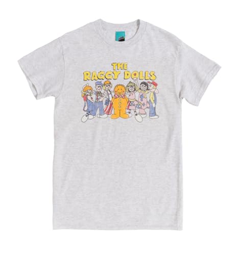 T-shirt Ash Grey Marl The Raggy Dolls col rond en maille respirante