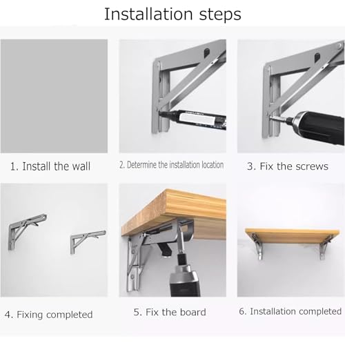 Fixation murale gain de place pour optimiser les petits espaces - 8