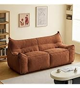 Amazon｜JvFun ソファ 一人掛け クッションソファー 座椅子 完成品 幅