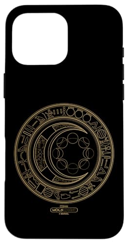 Marvel Moon Knight Moon Cycles Hieroglyph Logo �X�}�z�P�[�X iPhone 16 Pro Max �p