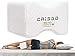CRISGO Almohada cojín piernas para Dormir de Lado, Embarazadas, Alivia Dolores de ciática, Espalda, Caderas, ergonómica de Espuma Memoria, reduciendo la presión en articulaciones y Zona Lumbar