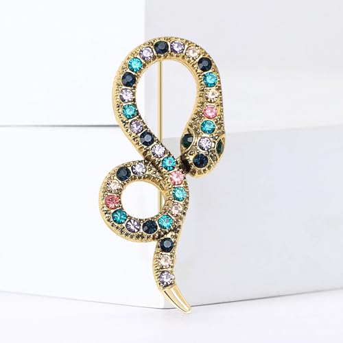 Image of Animal Brooch for Men Vintage Metal Wildlife Lapel Pin Suit Jacket Badge Fashion Accessories for Men