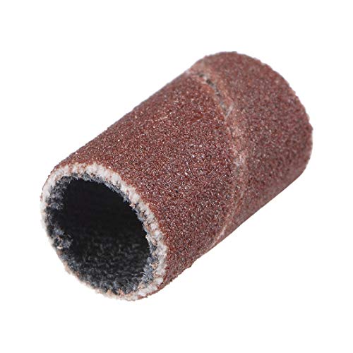 uxcell 1/4 Inch x 1/2 Inch Sanding Sleeves 400 Grits Sandpapers Band Drums 10 Pcs - Thumbnail 2