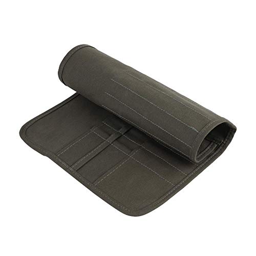 Yosoo Suporte de pincel de pintura – estojo de bolsa para pincéis de pintura de tela de enrolar para estudante artista desenhar, caneta pincel de óleo aquarela (30 compartimentos)