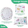 Twin Sheet Set Kids,3-Piece Bed Sheet Set for Boys & Girls, Soft Brushed Microfiber Bedding, Deep Pocket, Wrinkle & Fade Resistant, Cute Dinosaur #4