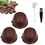 Lictin Dolce Gusto Coffee Capsule Reusable ，adapter Dolce Gusto Kapseln Aldi Coffee Kapsel-adapter Für Dolce Gusto Refillable Coffee Filter 3er Set