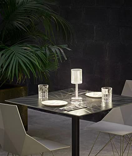 Crystal Table Lamp,Rechargeable Diamond Table Lamp For Bedroom Living Room,Party Dinner Wedding Decor ,16 Colors Changing Touch Lamp With Remote Control #TOP5
