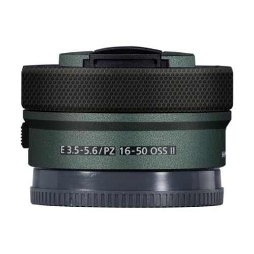 �ɓK������Sony E 16-50mm II �}�N���R�[�g���b�v�t�B�����v���e�N�^�[�r�j�[���f�J�[���X�L��16-50 II�p�J���������Y�X�e�b�J�[(�^�[�R�C�Y�O���[��)