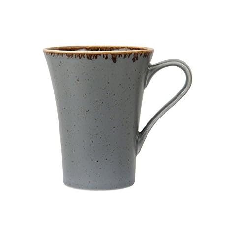 (424736RM) Seasons Range of Rustic Inspired Tableware by Porcelite ***Set of 6 Storm Mugs/Cups 34cl/12oz *** Cover