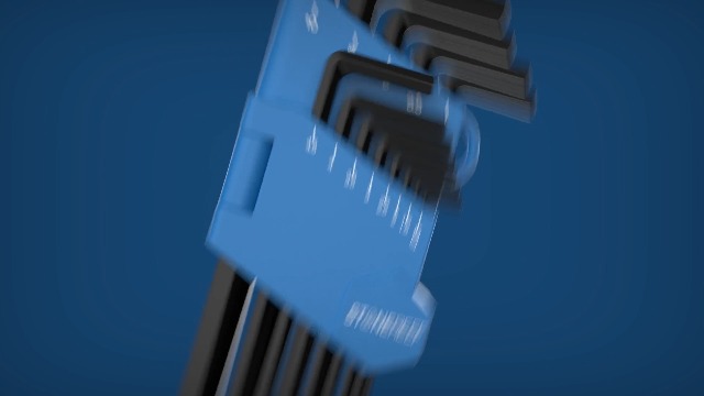 13-tlg Innensechskantschlüssel Set - 1,27-10mm Mit Aufbewahrungsbox