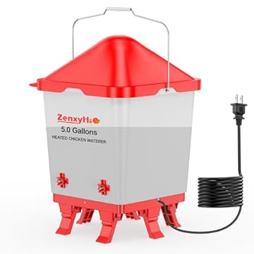 best heated chicken waterer without electricity