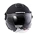 DIEFFE Casco Demjet DF70 Unisex Visiera Sole Sferica Antigraffio Scooter Moto Quad Omologato ECE 22 05 Ventilazione Regolabile Antiappannamento