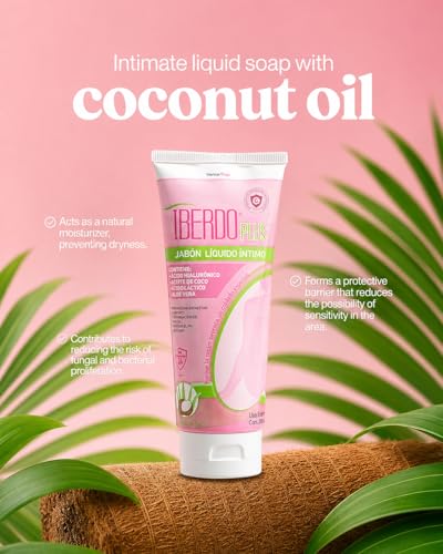 Image of Feminine Wash - pH Balanced, Antifungal Intimate Soap Cleanser for Women with Hyaluronic Acid, Aloe Vera, Coconut Oil & Lactic Acid - Gentle Daily Feminine Care - 250 ml