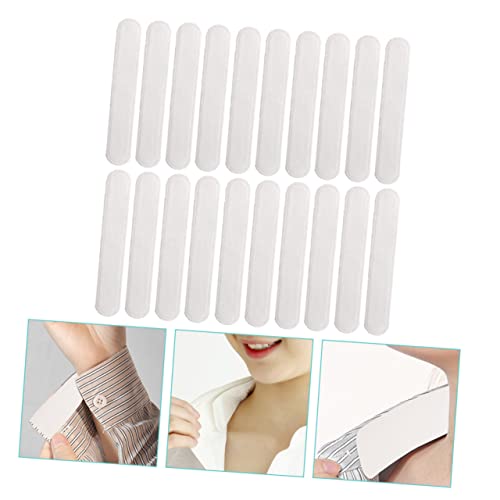 VILLFUL 100 Peças Adesivo De Suor Para Bonés Adesivo De Suor Almofada De Forro De Almofada De Suor A