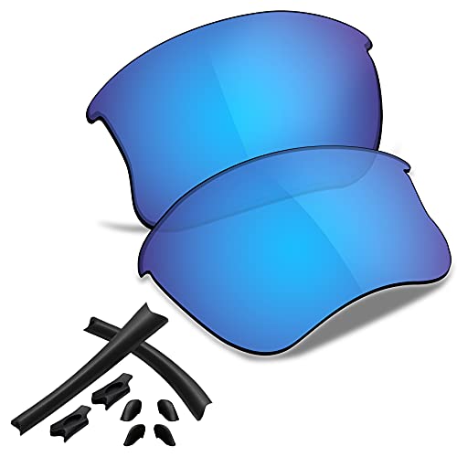 Image of Polarized Replacement Lenses & Rubber Kits for Oakley Flak Jacket XLJ OO9009 Sunglass