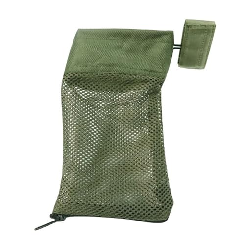 Ywmsfl Brass Shell Catcher Cartridge Collector Mesh Padded Mesh Brass Casing Catcher with Zippered Bottom