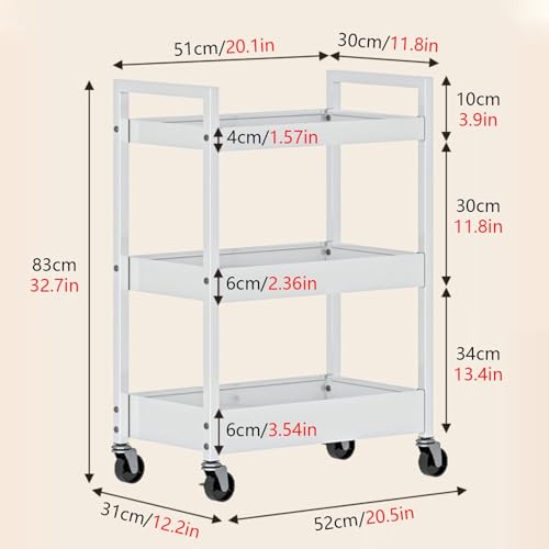 Chariot utilitaire à roulettes pour optimiser les petits espaces