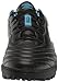 Umbro Men's Tocco 3 League TF Soccer Turf Shoe, Black/White/Blue, 9.5