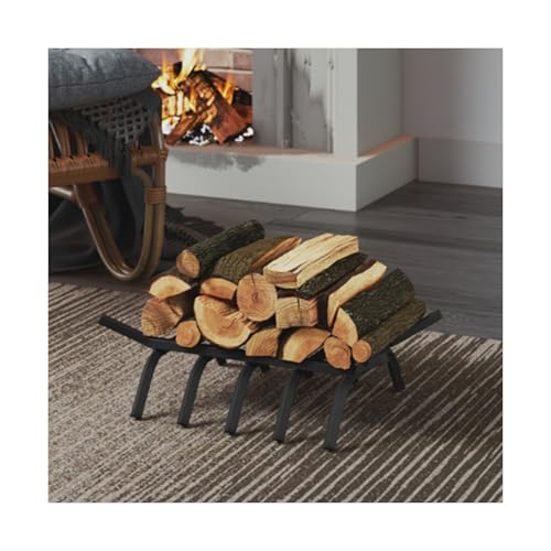 HBOOMOEM Soporte Para LeñA，Estante De Registro De Chimenea，Soporte Para Troncos De Chimenea，EstanteríA Almacenaje Para Chimenea，ColóCalo Junto A Tu Chimenea O En Tu JardíN.