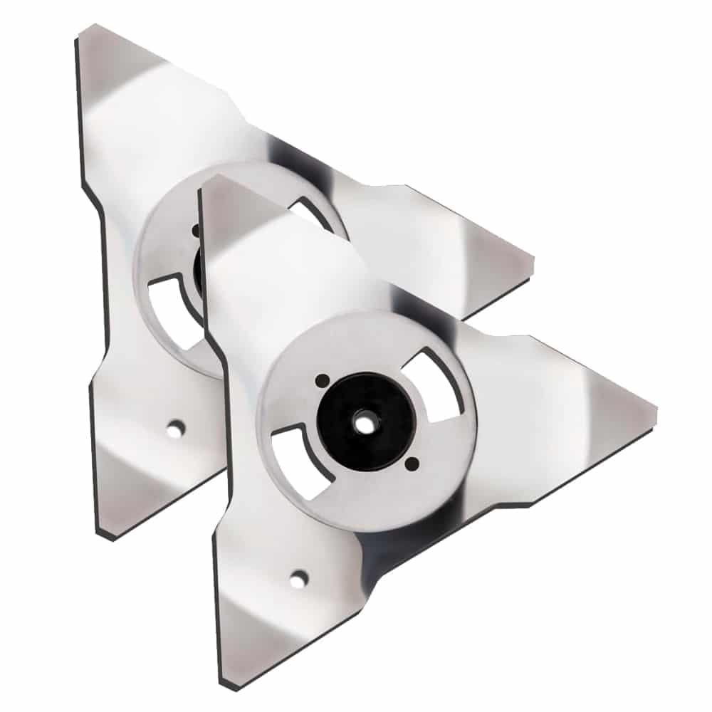 To the South® Robot cortacésped Cuchillo adecuado para Robomow TC Robot cortacéspedes (juego de 2 cuchillos)