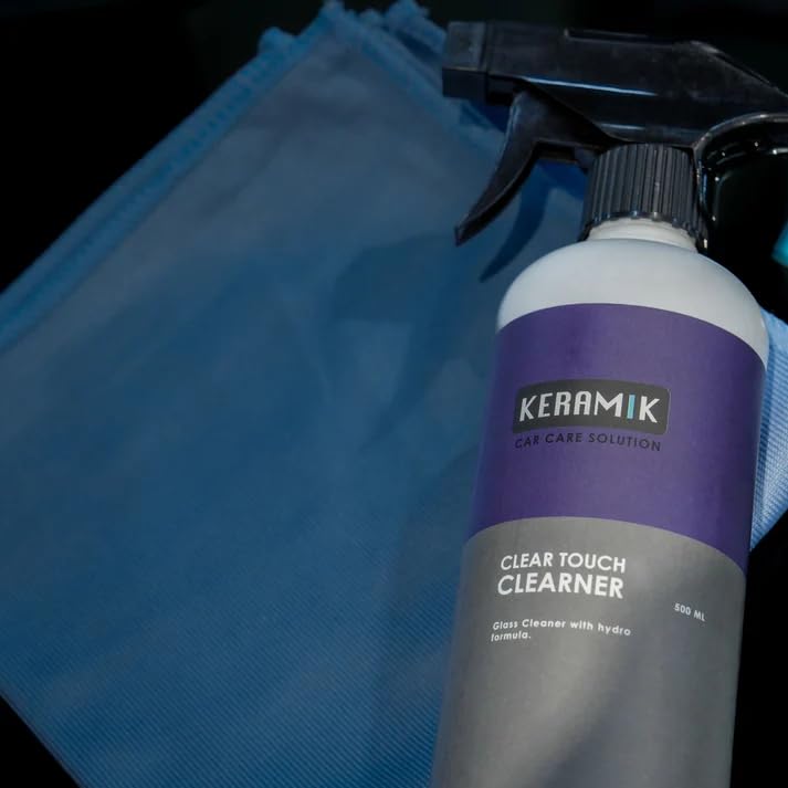 Mirror Touch Glass Shine for Cars by KERAMIK CAR CARE (5 Litre)