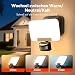 OREiN Led Strahler mit Bewegungsmelder Außen 3000LM, 2700/4000/6500K Warm-/Neutral-/Kaltweiß Superhell 27W Außenstrahler mit 3 Leuchtmodi, IP65 Wasserdicht Fluter Flutlicht für Garage, Hof, Haustür