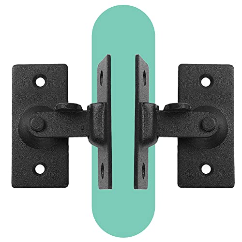 Image of WANLIAN MINI Size Pocket Door Lock, 90 Degree Sliding Door Lock | Quick-Access Locking for Privacy in Bathroom, Toilet, RVs & Small Spaces, Left Or Right Application, 304# Stainless Steel