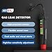 VISLONE Handheld Gas Leak Detector Methane Combustible Gas Testers Portable Gases Concentration Analyzer with Digital Display Multifunctional Meter Leakage Tools Sound Alarm