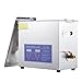 6.5L Commercial Ultrasonic Cleaner, 40kHz Professional Cleaning Machine with Digital Timer & Heater, 304 Stainless Steel Tank for Jewelry, Watches, Industrial Parts Mental Cleaning