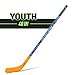 Franklin Sports NHL Street Lightning Kids Outdoor Hockey Stick - 40 Inch Youth Left Handed Stick for Street + Roller Hockey - Durable Wood Shaft + ABS Blade - Lefty - Assorted Colors