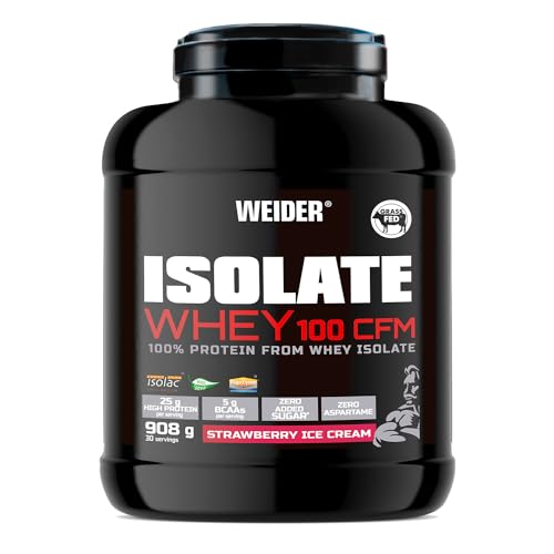 Weider Isolate Whey 100 CFM - 908 gr. Strawberry Ice Cream