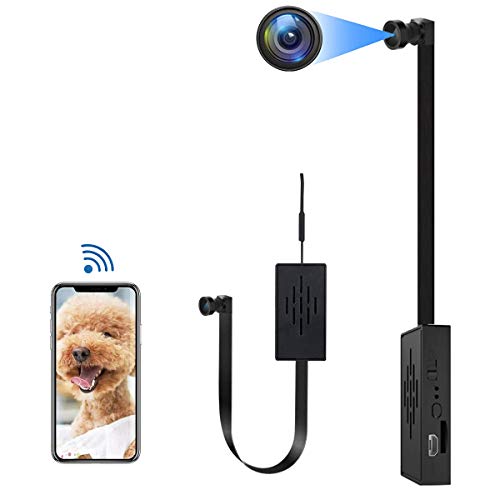 4K WiFi Hidden Camera-Battery spy Camera-spy Camera Module-DIY Hidden Camera-Hidden Camera Module-Mini spy Camera 1080P-hidden spy Camera-Hidden Nanny Camera-Hidden spy Camera (Lens 110Â°)